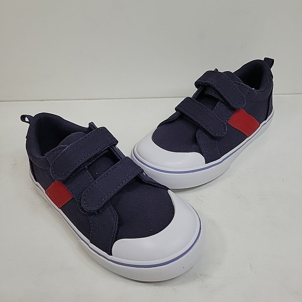 NWOB‎ Boy Wonder Nation Navy, Red & White  size 10 Sneakers Memory Foam Casual